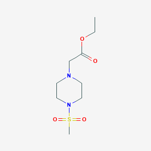 ethyl [4-(methylsulfonyl)-1-piperazinyl]acetate