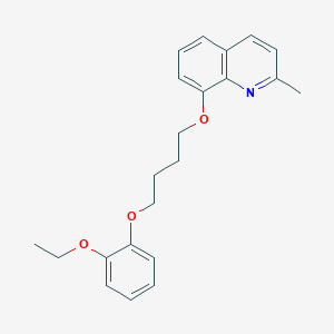 8-[4-(2-ethoxyphenoxy)butoxy]-2-methylquinoline