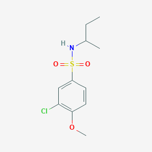 N-(sec-butyl)-3-chloro-4-methoxybenzenesulfonamide