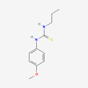 N-(4-methoxyphenyl)-N'-propylthiourea