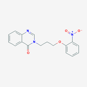 3-[3-(2-nitrophenoxy)propyl]-4(3H)-quinazolinone