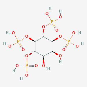 molecular formula C6H16O18P4 B048714 1D-肌醇3,4,5,6-四磷酸 CAS No. 112791-61-4