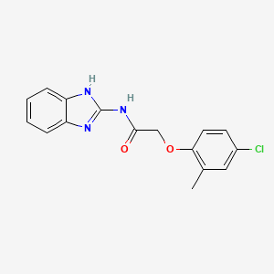 N-1H-benzimidazol-2-yl-2-(4-chloro-2-methylphenoxy)acetamide