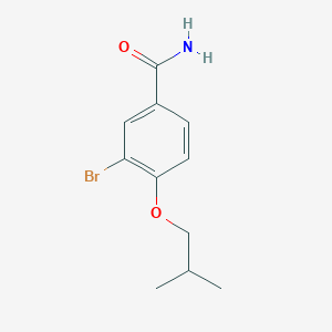 3-Bromo-4-isobutoxy-benzamide