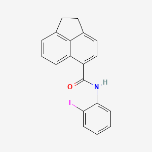 N-(2-iodophenyl)-1,2-dihydro-5-acenaphthylenecarboxamide