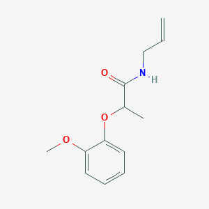 N-allyl-2-(2-methoxyphenoxy)propanamide