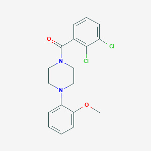 1-(2,3-dichlorobenzoyl)-4-(2-methoxyphenyl)piperazine