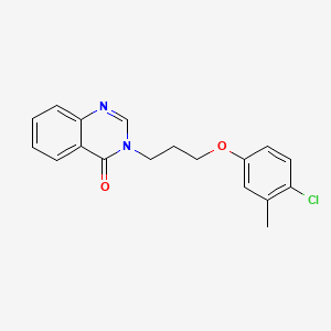 3-[3-(4-chloro-3-methylphenoxy)propyl]-4(3H)-quinazolinone