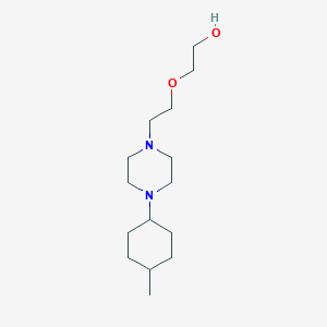 2-{2-[4-(4-methylcyclohexyl)-1-piperazinyl]ethoxy}ethanol