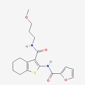 N-(3-{[(3-methoxypropyl)amino]carbonyl}-4,5,6,7-tetrahydro-1-benzothien-2-yl)-2-furamide