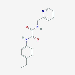 N'-(4-ethylphenyl)-N-(pyridin-2-ylmethyl)oxamide