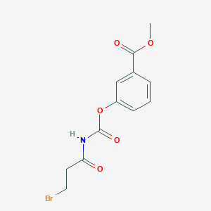 methyl 3-({[(3-bromopropanoyl)amino]carbonyl}oxy)benzoate