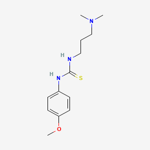 N-[3-(dimethylamino)propyl]-N'-(4-methoxyphenyl)thiourea