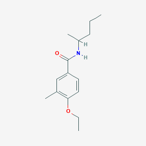 4-ethoxy-3-methyl-N-(1-methylbutyl)benzamide