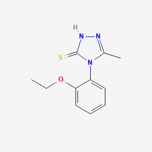 4-(2-ethoxyphenyl)-5-methyl-4H-1,2,4-triazole-3-thiol