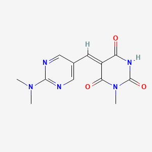 5-{[2-(dimethylamino)-5-pyrimidinyl]methylene}-1-methyl-2,4,6(1H,3H,5H)-pyrimidinetrione