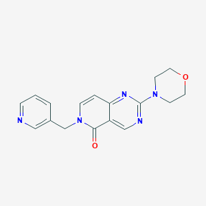 2-(4-morpholinyl)-6-(3-pyridinylmethyl)pyrido[4,3-d]pyrimidin-5(6H)-one