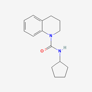 N-cyclopentyl-3,4-dihydro-1(2H)-quinolinecarboxamide