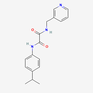 N-(4-isopropylphenyl)-N'-(3-pyridinylmethyl)ethanediamide