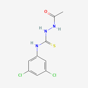 2-acetyl-N-(3,5-dichlorophenyl)hydrazinecarbothioamide