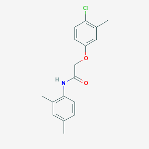 2-(4-chloro-3-methylphenoxy)-N-(2,4-dimethylphenyl)acetamide