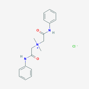 molecular formula C18H22ClN3O2 B048731 Carcainium chloride CAS No. 1042-42-8