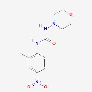 N-(2-methyl-4-nitrophenyl)-N'-4-morpholinylurea