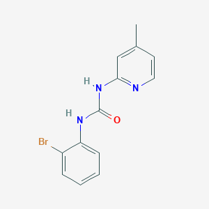 N-(2-bromophenyl)-N'-(4-methyl-2-pyridinyl)urea