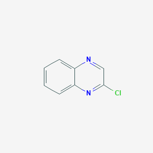 molecular formula C8H5ClN2 B048734 2-氯喹喔啉 CAS No. 1448-87-9