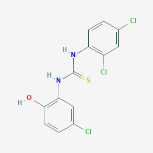 N-(5-chloro-2-hydroxyphenyl)-N'-(2,4-dichlorophenyl)thiourea