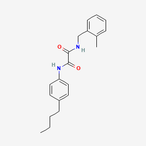 N-(4-butylphenyl)-N'-(2-methylbenzyl)ethanediamide