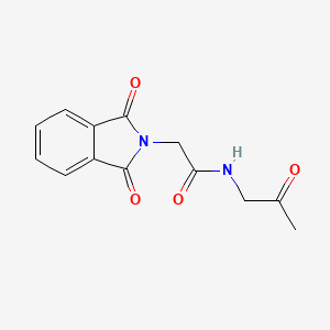 2-(1,3-dioxo-1,3-dihydro-2H-isoindol-2-yl)-N-(2-oxopropyl)acetamide