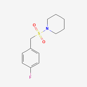 1-[(4-fluorobenzyl)sulfonyl]piperidine