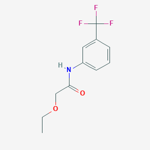 2-ethoxy-N-[3-(trifluoromethyl)phenyl]acetamide