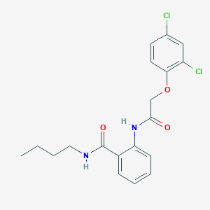 N-butyl-2-{[(2,4-dichlorophenoxy)acetyl]amino}benzamide