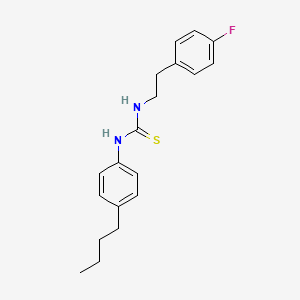 N-(4-butylphenyl)-N'-[2-(4-fluorophenyl)ethyl]thiourea