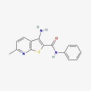 3-amino-6-methyl-N-phenylthieno[2,3-b]pyridine-2-carboxamide