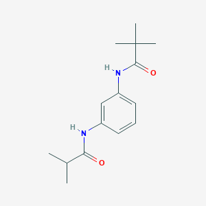 N-[3-(isobutyrylamino)phenyl]-2,2-dimethylpropanamide