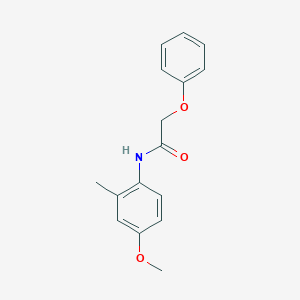 N-(4-methoxy-2-methylphenyl)-2-phenoxyacetamide