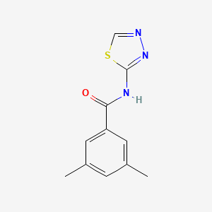 3,5-dimethyl-N-(1,3,4-thiadiazol-2-yl)benzamide