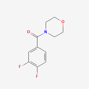 molecular formula C11H11F2NO2 B4875093 4-(3,4-difluorobenzoyl)morpholine 