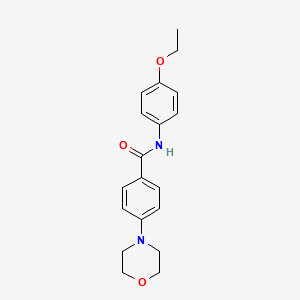 N-(4-ethoxyphenyl)-4-(4-morpholinyl)benzamide