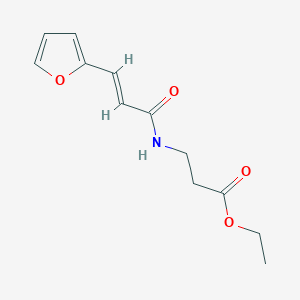 ethyl N-[3-(2-furyl)acryloyl]-beta-alaninate