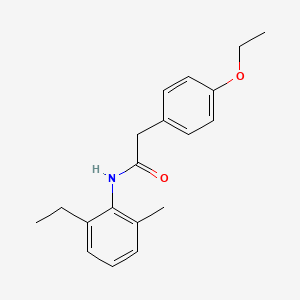 2-(4-ethoxyphenyl)-N-(2-ethyl-6-methylphenyl)acetamide