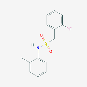 1-(2-fluorophenyl)-N-(2-methylphenyl)methanesulfonamide