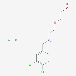 2-{2-[(3,4-dichlorobenzyl)amino]ethoxy}ethanol hydrochloride