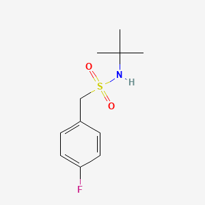 N-(tert-butyl)-1-(4-fluorophenyl)methanesulfonamide