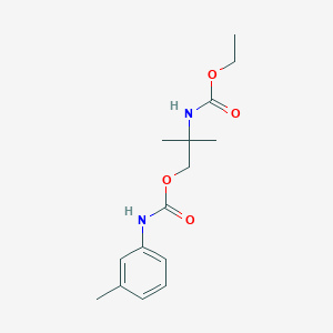 ethyl [1,1-dimethyl-2-({[(3-methylphenyl)amino]carbonyl}oxy)ethyl]carbamate