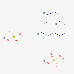 molecular formula C8H24N4O8S2 B048788 1,4,7,10-四氮杂环十二烷硫酸盐 CAS No. 112193-77-8