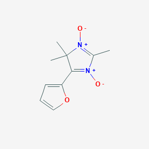 molecular formula C10H12N2O3 B4878988 5-(2-furyl)-2,4,4-trimethyl-4H-imidazole 1,3-dioxide 